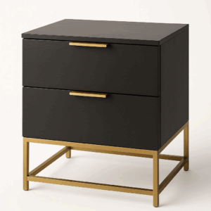 Bed Side Pedestal (Black)